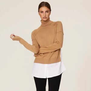 KF/KaufmanFranco Collective Mixed Media Sweater